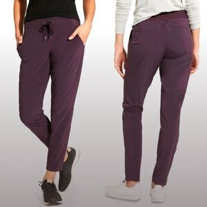 Athleta Midtown Ankle Pants Purple Women's Size Small